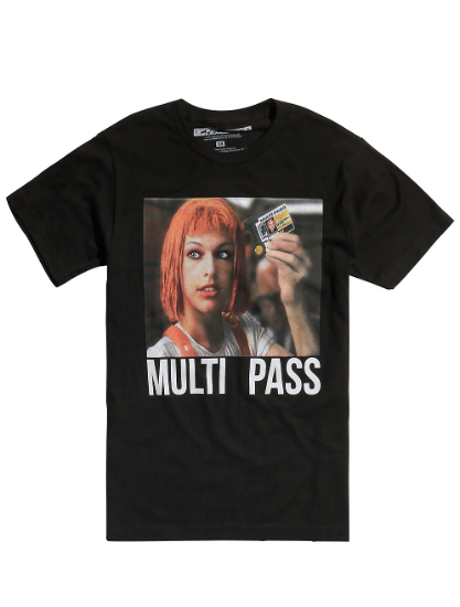 fifth element t shirt fifth element t shirt